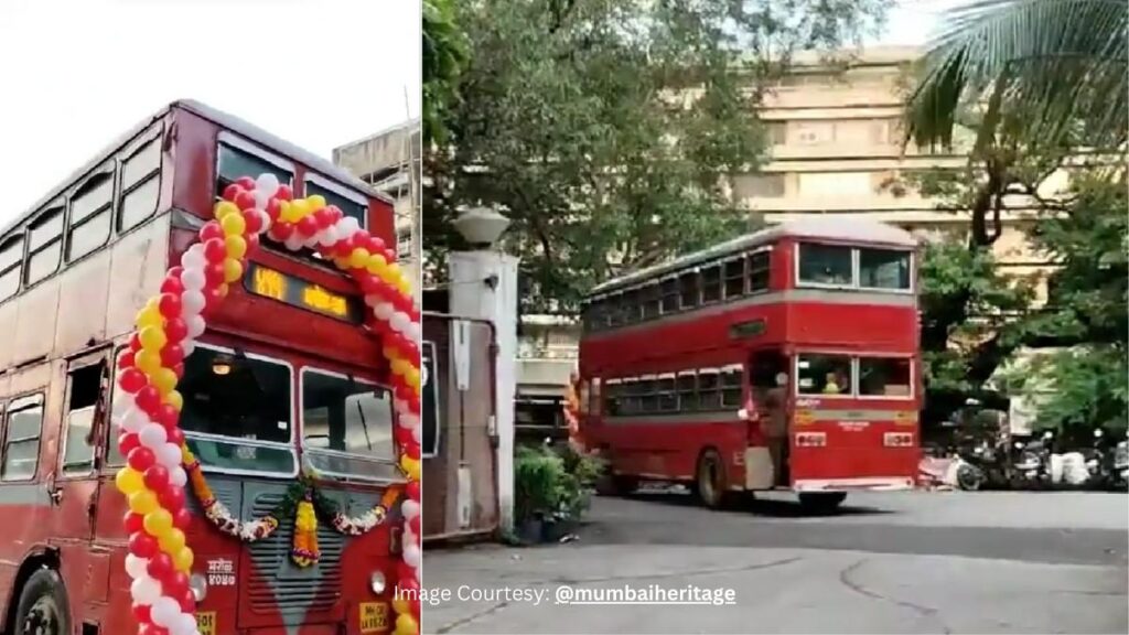 Mumbai's iconic double-decker buses