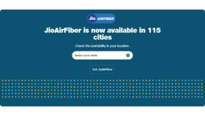 Jio AirFiber availability