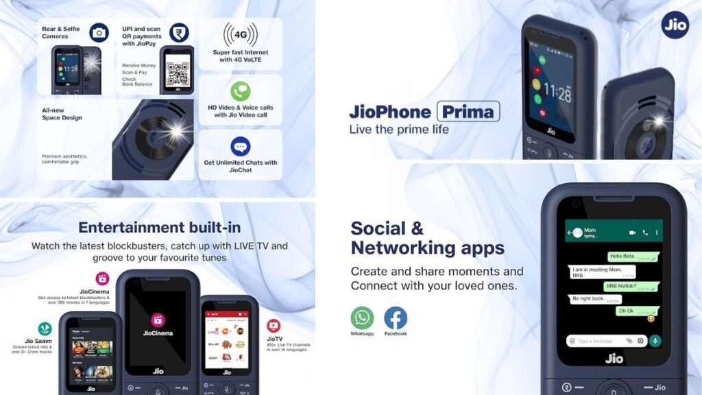 JioPhone Prima 4G