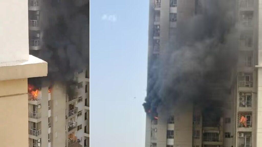 AC Blast in Noida