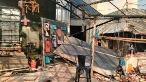 PMC demolishes unauthorized rooftop restaurants