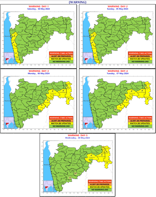 Maharashtra Weather Update