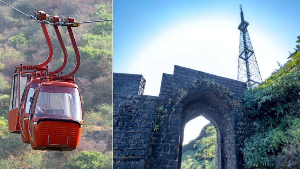 Ropeway to Sinhagad Fort