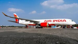 Air India's A350 New York and Newark flights