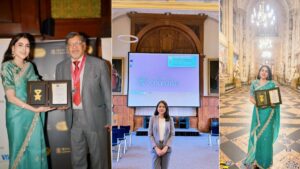 Pune Cake Artist Prachi Dhabal Deb honoured at the Oxford University