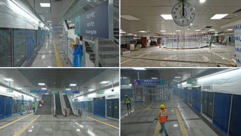 Pune Metro Swargate Station Completion