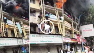 Fire in Hadapsar Pune