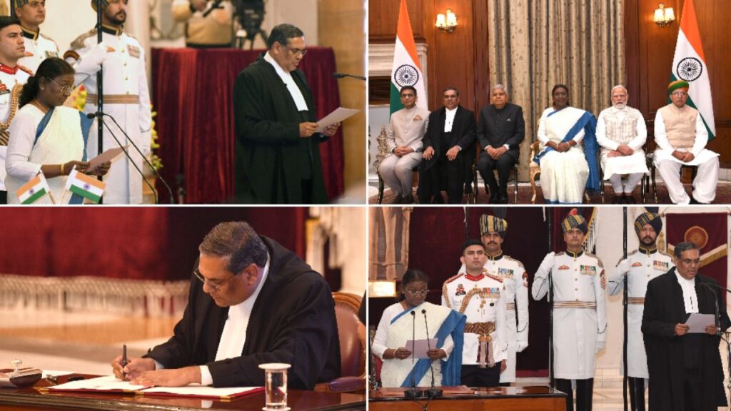 Sanjiv Khanna Sworn in as Chief Justice of India