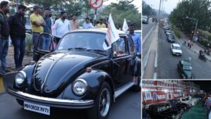 Vintage Car Rally Held in Pimpri-Chinchwad