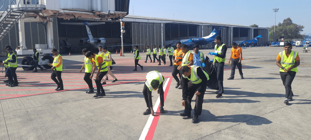 Pune Airport Conducts Foreign Object Debris (FOD) Walk