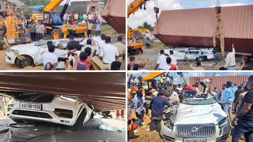 Tragic accident near Bengaluru