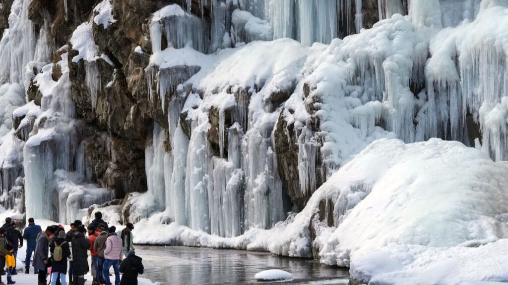 Drung’s Frozen Waterfall