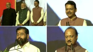 Maharashtra's new government is sworn in