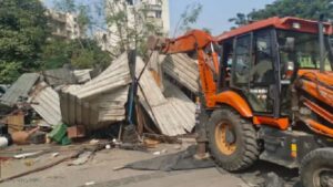 Pune unauthorized construction demolition