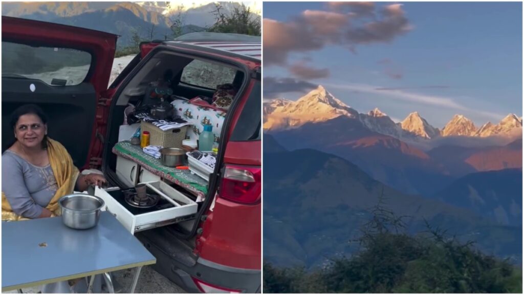 Retired Indian couple explores India in a campervan