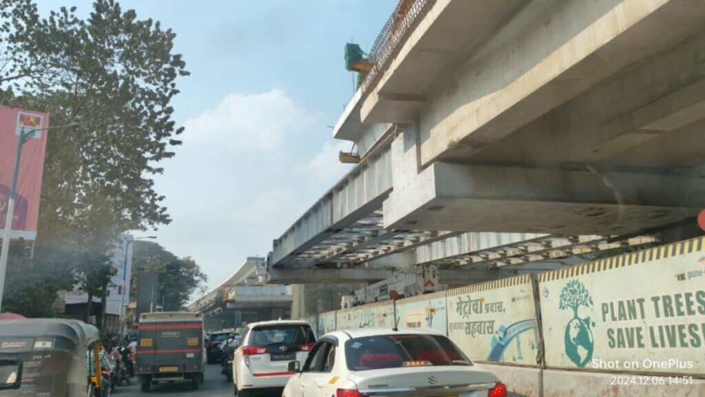 Traffic Congestion Near Pune University