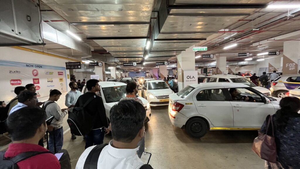 Flyers Struggle With Cab Booking at AeroMall