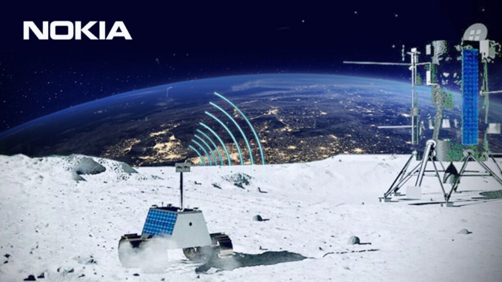 Mobile network on the moon