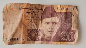 Pakistani Currency Found in a Housing Society