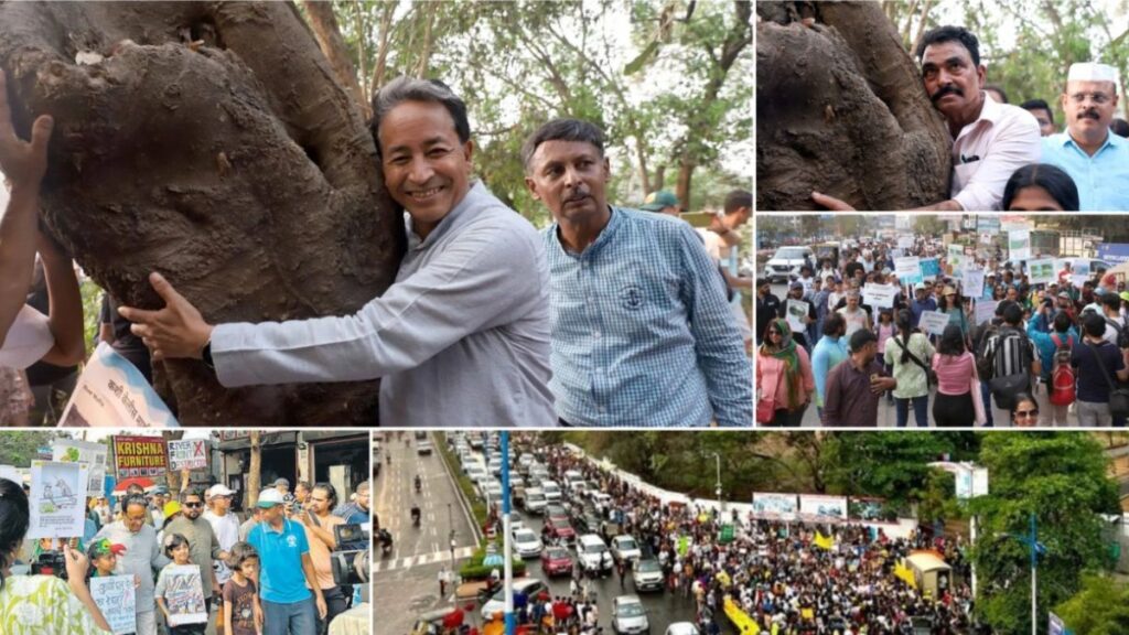 Pune Chipko March for riverside ecosystem preservation