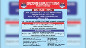 Pune job fair for ex-servicemen