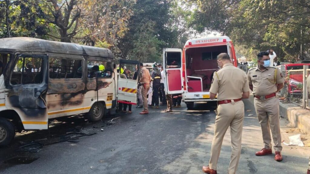 Hinjawadi Bus fire