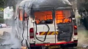 Hinjawadi minibus fire accident follow-up