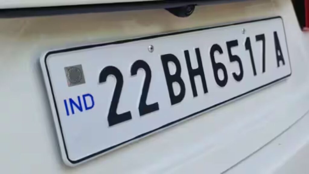 How to Apply for a BH Series Number Plate