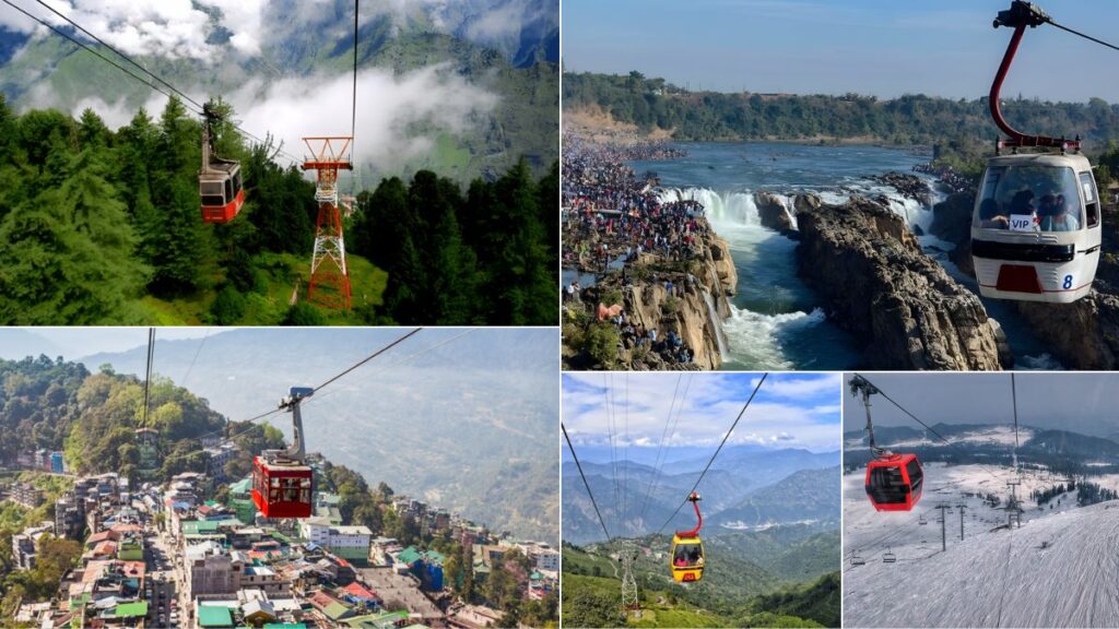 India's most scenic ropeways